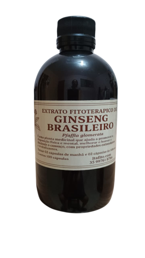 Ginseng Brasileiro 100 Caps