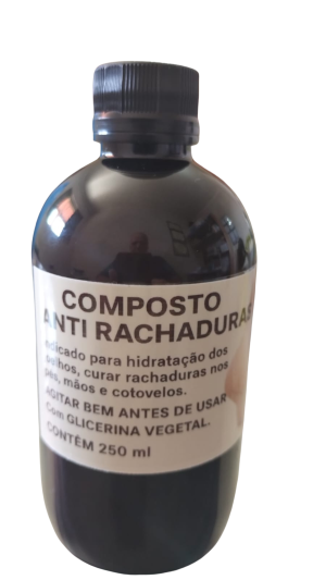 Composto Anti Rachaduras nos Pés e Mãos 250 ml