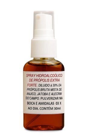 Spray Hidroalcoólico de Própolis Misto Extra Forte 30 ml