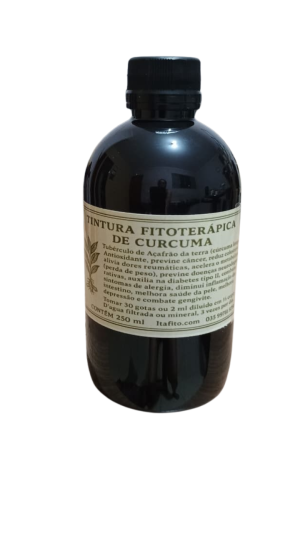 Tintura Fitoterápica de Cúrcuma