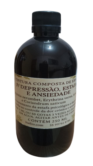 Tintura Composta p/ Tratamento de Estafa e Depressão 250ml