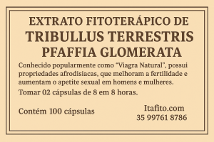 Tônico Sexual 100 Caps