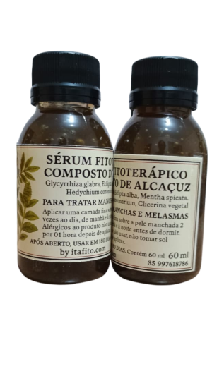 Sérum Fitoterápico Composto de Alcaçuz 60 ml