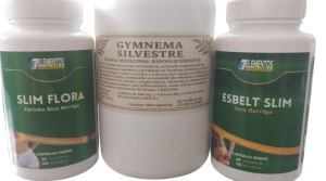 Kit Seca Barriga com Gymnema Silvestre - Tratamento em Cápsulas para 30 dias