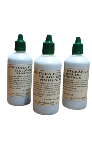 Tintura Fitoterápica de Agulha de Pinus Strobus 100 ml